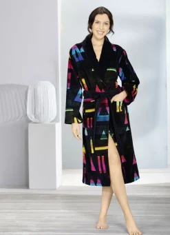 Bademantel in Multicolor