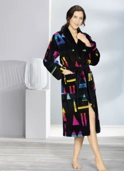 Bademantel in Multicolor