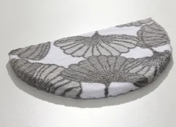 Badgarnitur mit Ginkgoblätter-Motiv