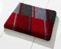 Badgarnitur mit rutschhemmender Rückseite