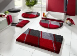 Badgarnitur mit rutschhemmender Rückseite