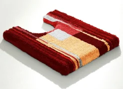 Badgarnitur mit rutschhemmender Rückseite