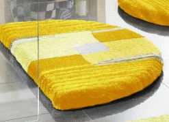 Badgarnitur mit rutschhemmender Rückseite