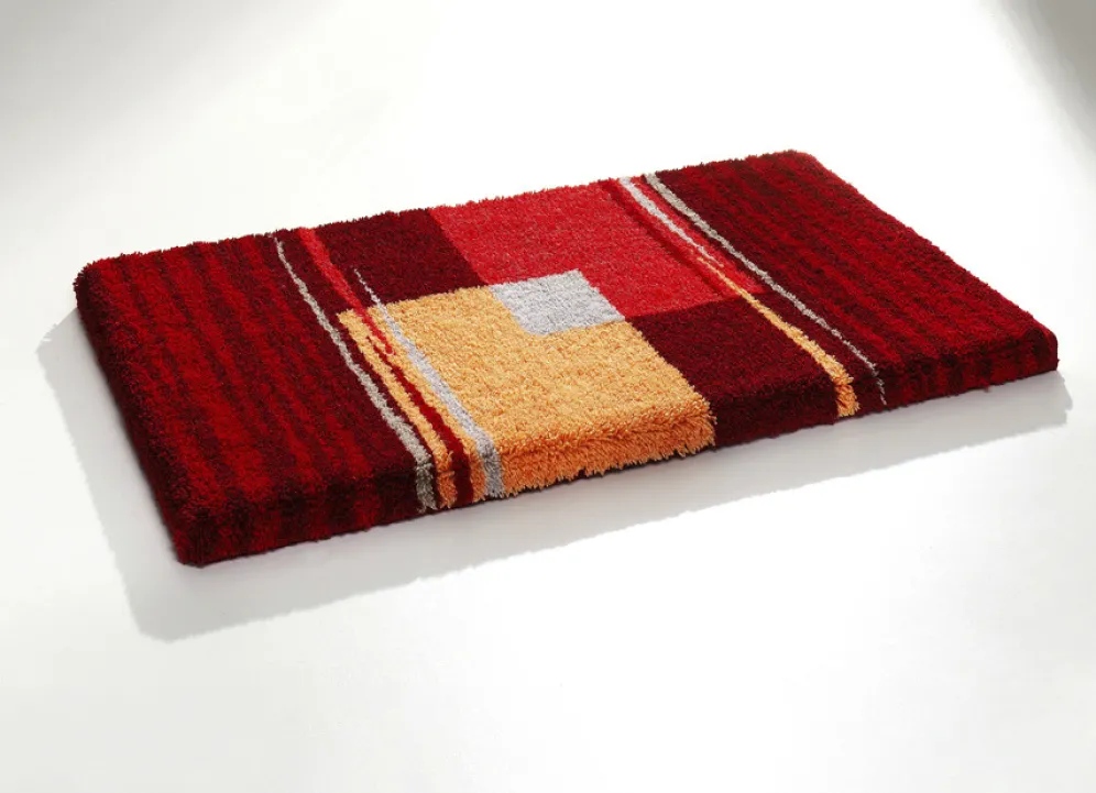 Badgarnitur mit rutschhemmender Rückseite