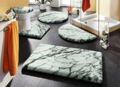 Badgarnitur von Grund mit Marmor-Dessin