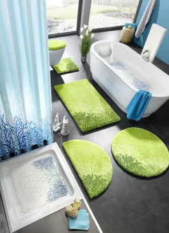 Badgarnitur von Grund, rutschhemmende Rückseite