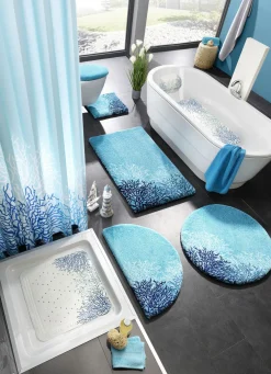 Badgarnitur von Grund, rutschhemmende Rückseite