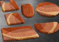 Badgarnitur von Kleine Wolke mit latexierter Rückseite