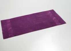 Barfußweicher Badteppich mit natürlichem Blätter-Dessin