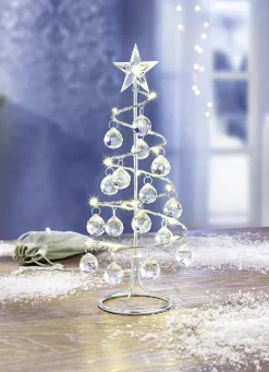 Batteriebetriebenes LED-Bäumchen mit warmweißem Licht