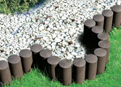 Beetbegrenzung aus frostsicherem Polypropylen