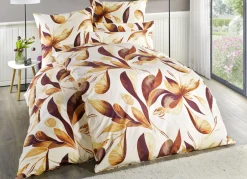 Beidseitig bedruckte Bettwäsche-Garnitur von Florella