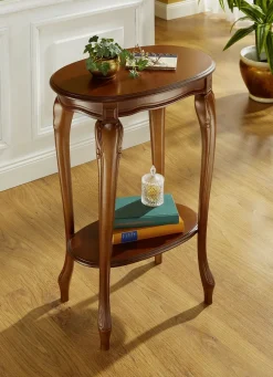 Beistelltisch mit oder ohne Intarsien