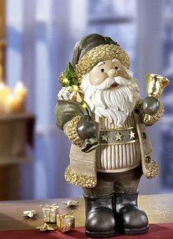 Beleuchtete Figuren aus Polyresin