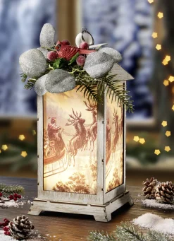 Beleuchtete Laterne, batteriebetrieben