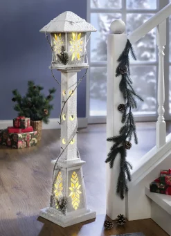 Beleuchtete Laterne, batteriebetrieben