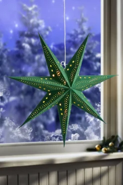 Beleuchteter Fensterstern