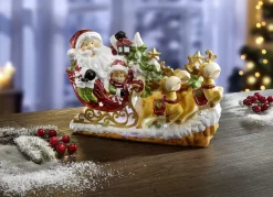 Beleuchteter Rentierschlitten