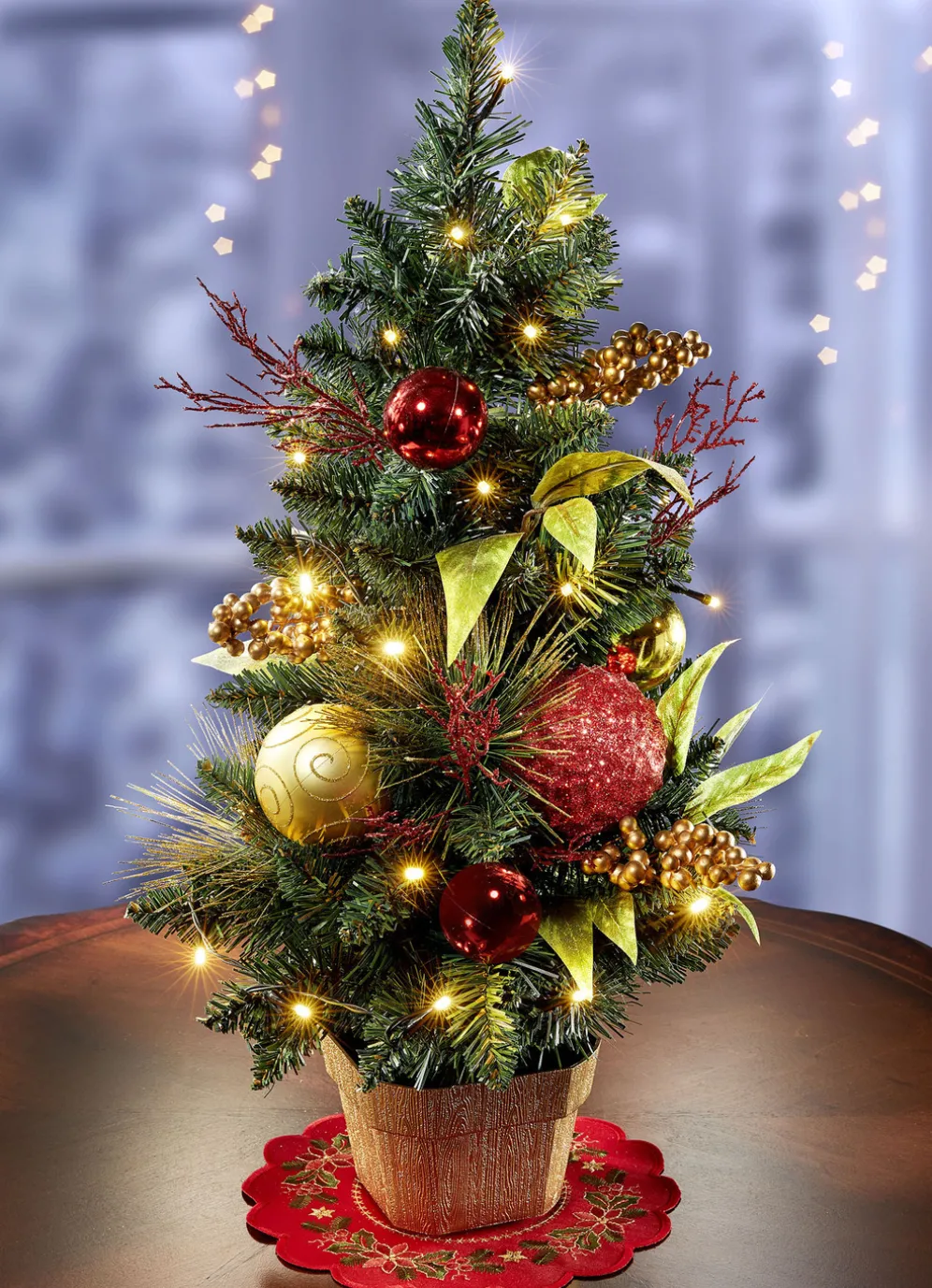 Beleuchteter Tannenbaum