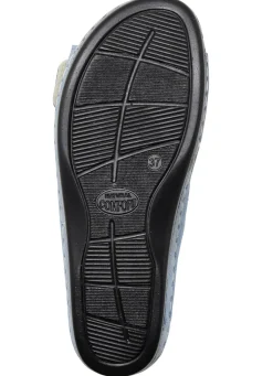 Bequeme Damen-Pantoletten, Weite G, mit Klettverschluss