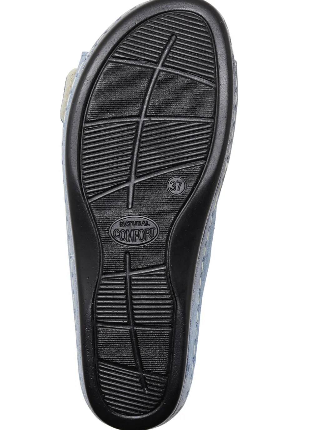 Bequeme Damen-Pantoletten, Weite G, mit Klettverschluss