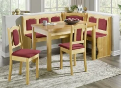 Bequeme Esszimmermöbel mit angenehmem Stoffbezug