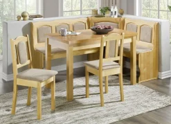 Bequeme Esszimmermöbel mit angenehmem Stoffbezug