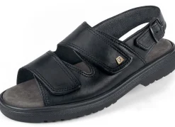 Bequeme Herren-Sandalen, Weite K, mit herausnehmbarem Fußbett