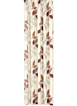 Übergardine "Blätterranken"