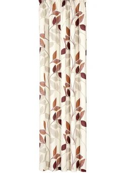 Übergardine "Blätterranken"