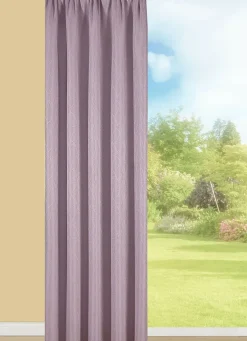 Übergardine mit Universalschienenband