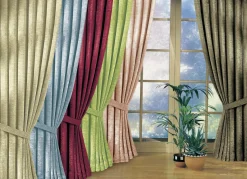 Übergardinen-Garnitur mit Universalschienenband