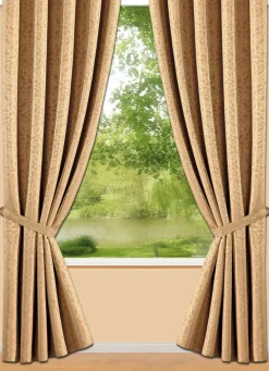 Übergardinen-Garnitur mit Universalschienenband