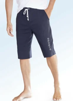 Bermuda mit breitem Bund in 4 Farben