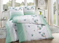 Bettwäsche-Garnitur aus 100% Baumwolle