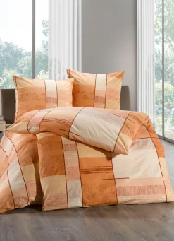 Bettwäsche-Garnitur mit Reißverschluss