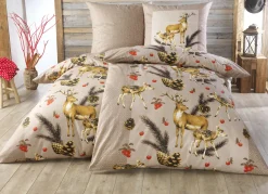 Biber Bettwäsche-Garnitur von Dobnig