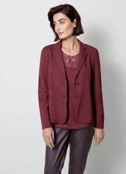 Blazer mit hübscher Stickerei