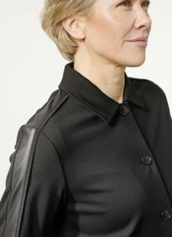 Blazer mit Hemdkragen