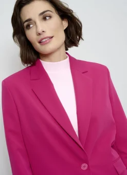 Blazer mit 1-Knopf-Verschluss