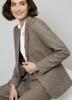 Blazer mit Pattentaschen