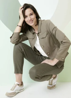 Blazer mit Schubtaschen