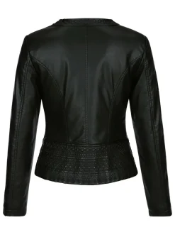 Blazer mit toniger Stickerei