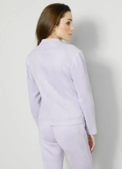 Blazer mit weichem Griff