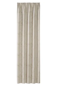 Blickdichter Verdunkelungsschal mit Kräuselband