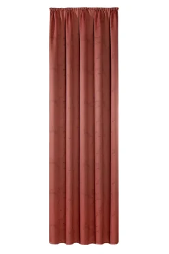 Blickdichter Verdunkelungsschal mit Kräuselband