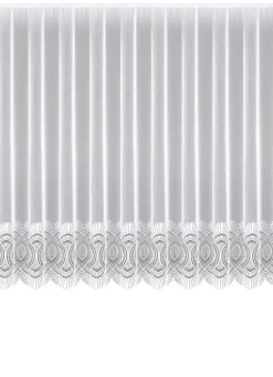 Blumenfenster-Store mit Universalschienenband