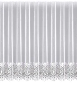 Blumenfenster-Store mit Universalschienenband