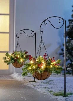 Blumenkorb Winterzauber