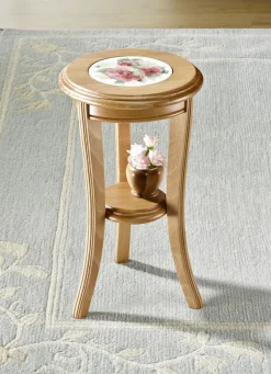 Blumenständer aus massivem Holz